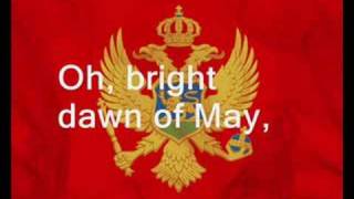 Crna Gora Montenegro National Anthem ORIGINAL with english subtitle [upl. by Eijneb]