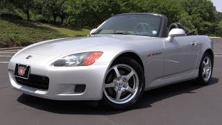 2002 Honda S2000  Start Up Road Test amp In Depth Review [upl. by Arrim]