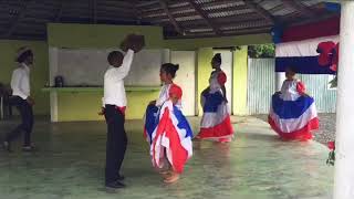 Baile típico de República Dominicana El farolito [upl. by Nirmak520]