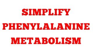 Phenylalanine Metabolism  Part1  Biochemistry [upl. by Ginnifer]