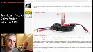 Premium Speaker Cable Review Morrow SP3 [upl. by Einad536]