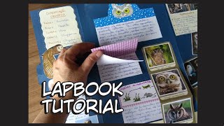 LAPBOOK  Tutorial [upl. by Leirol]