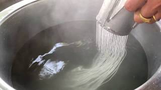 Thai Rice Flour Noodles Recipe [upl. by Horbal]