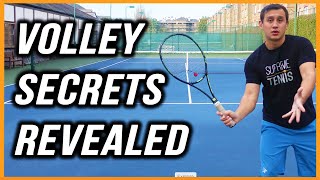 How to Hit the Perfect Tennis Volley  Volley Technique Intermediate and Advanced  Volley Drills [upl. by Sitarski]