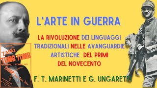 Larte in guerra Marinetti e Ungaretti [upl. by Shank815]