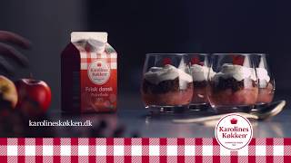 Karolines Køkken®  Gammeldags æblekage [upl. by Odlanra]