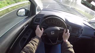 Seat Alhambra 20 TDI 2015  POV Drive [upl. by Afirahs]