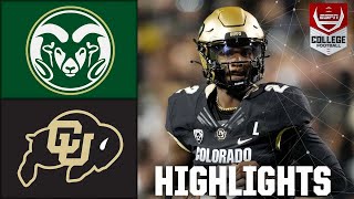 Colorado State Rams vs Colorado Buffaloes  Full Game Highlights [upl. by Setiram]