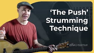 The Push Strumming Pattern For Beginners [upl. by Odnumyer]