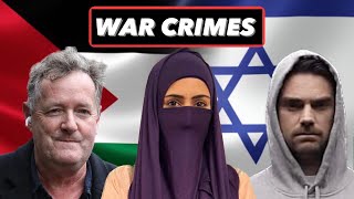 PIERS MORGAN PRESSES BEN SHAPIRO ON IRAELS W4R CRMES  MUSLIM REACTION [upl. by Rowena]