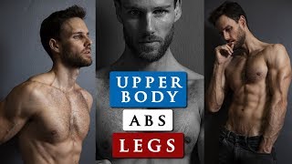 MALE MODEL WORKOUT ROUTINE  How to get a body like a male model [upl. by Pet110]