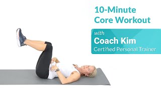 10Minute Core Workout for Seniors [upl. by Anirual751]