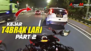 PENGEJARAN PELAKU TABRAK LARI part 2  Motovlog Indonesia [upl. by Eisteb595]