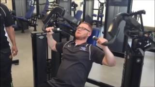 Hammer Strength Shoulder Press Machine [upl. by Eednam785]