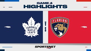 NHL Game 4 Highlights  Maple Leafs vs Panthers  May 10 2023 [upl. by Atires]