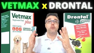 VETMAX PLUS vs DRONTAL  QUAL O MELHOR VERMÍFUGO PARA CÃES Melhor custo x benefício [upl. by Gent27]