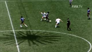 Diego Maradona goal of the century commentary Different Class HD England v Argentina World Cup 1986 [upl. by Aloeda404]