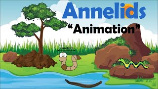 ANNELIDS  Biology Animation [upl. by Oicnerolf]