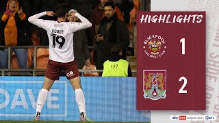 HIGHLIGHTS Blackpool 1 Northampton Town 2 [upl. by Mellisent]