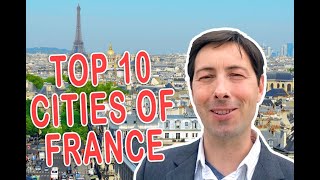 Top 10 Largest Cities Of France [upl. by Siva]