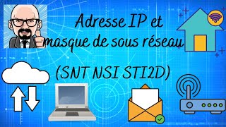 ADRESSE IP ET MASQUE RESEAU [upl. by Candy]