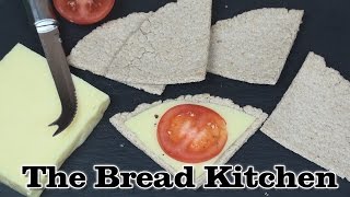 Homemade Scottish Oatcakes Recipe in The Bread Kitchen [upl. by Nairrad]