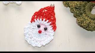 Babbo natale alluncinetto  Tutorial [upl. by Darbie]