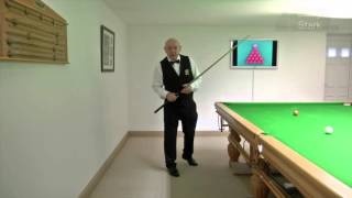 03 Stance  Straight Cueing in Snooker [upl. by Duffie]