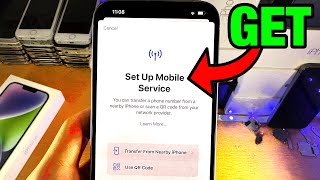 How To Activate eSIM in iPhone 14 Plus [upl. by Nnylarej663]