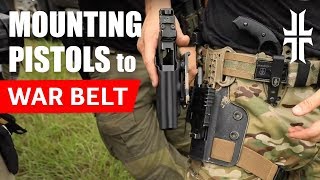 Mounting Pistols to War Belts [upl. by Gawen]