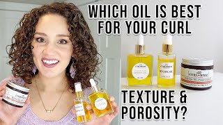 How to Choose the Right Oil for your Curl Type  Curlsmith Oil Comparison [upl. by Ellord]