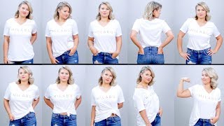 10 DIFFERENT WAYS TO WEAR A TSHIRT  Milabu [upl. by Milurd]