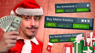 Las OFERTAS de NAVIDAD de STEAM SON INCREIBLES [upl. by Yojal]