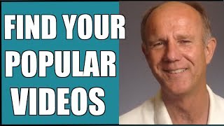 How To Find Your Most Watched YouTube Videos [upl. by Ordnasil]