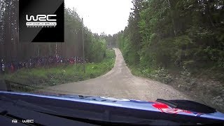 WRC  Neste Rally Finland 2019 Shakedown ONBOARD Breen [upl. by Saum]