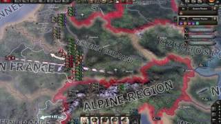 Hearts of Iron IV  Gameplay Footage [upl. by Ardnaeed593]