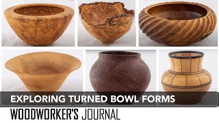 Exploring Woodturning Bowl Designs [upl. by Bridge306]