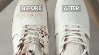 How To Clean White Sneakers [upl. by Annair]