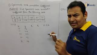 Spearmans Rank Correlation Coefficient  Problem 1  Engineering Mathematics 3 [upl. by Taddeo]