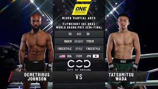 Demetrious Johnson vs Tatsumitsu Wada  Full Fight Replay [upl. by Koh]