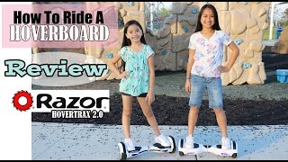 HOW TO RIDE A HOVERBOARD  REVIEW [upl. by Carlene]