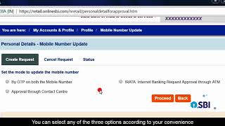 SBI RINB – How to Change Mobile Number Online Without Visiting Branch [upl. by Yemar794]