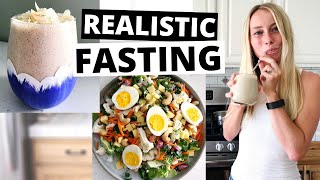 What I Eat In A Day  Intermittent Fasting As A Nutritionist [upl. by Adev]