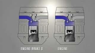 How a Jake Brake Works  Jacobs Vehicle Systems [upl. by Quennie]