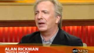 Alan Rickman interview [upl. by Elatnahs479]