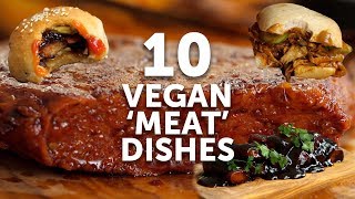 10 VEGAN MEAT DISHES  BOSH  VEGAN [upl. by Ahtoelc]