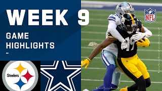 Steelers vs Cowboys Week 9 Highlights  NFL 2020 [upl. by Cleland]