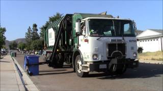 Waste Management Garbage Trucks [upl. by Yrrag350]