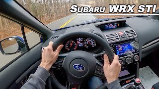 2020 Subaru WRX STI  Underrated or Outdated POV Drive Binaural Audio [upl. by Ycal]