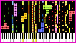 Tetris Theme  Epic Piano Remix Type A  Korobeiniki [upl. by Kolivas]